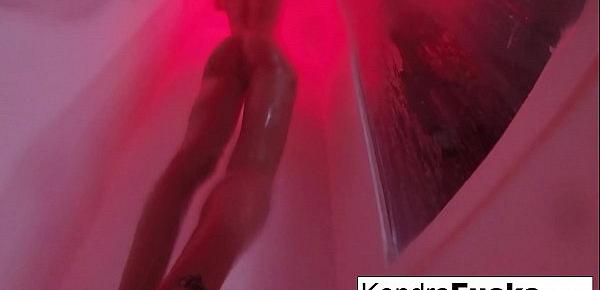  Hot Kendra Cole takes a sexy shower!